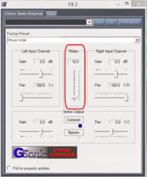 Gesonic stereo Enhancher 1.0